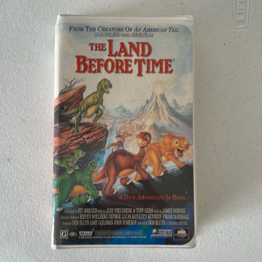 The Land before Time VHS